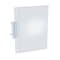Azar Displays Two-Sided Acrylic Sign Holder W/ Pegboard Grippers 5.5" x 8.5", PK10 103326 - alternate 1